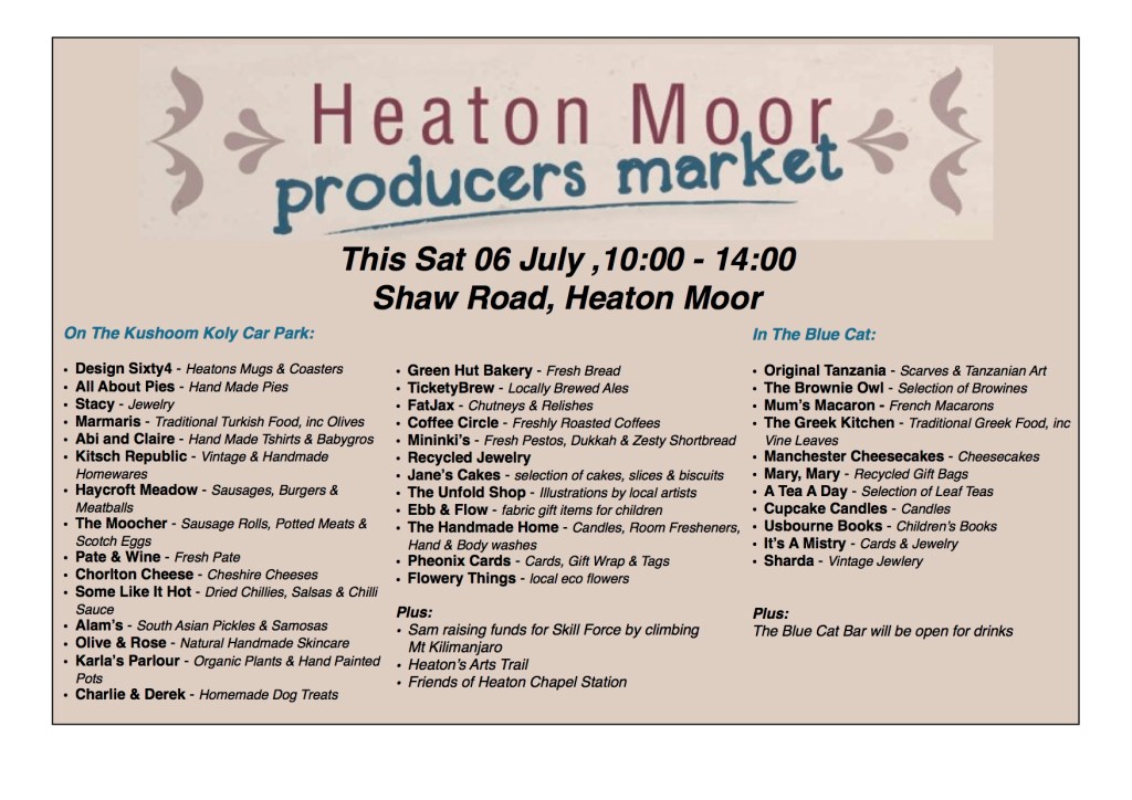 HM Market, Sat 6 July 2013